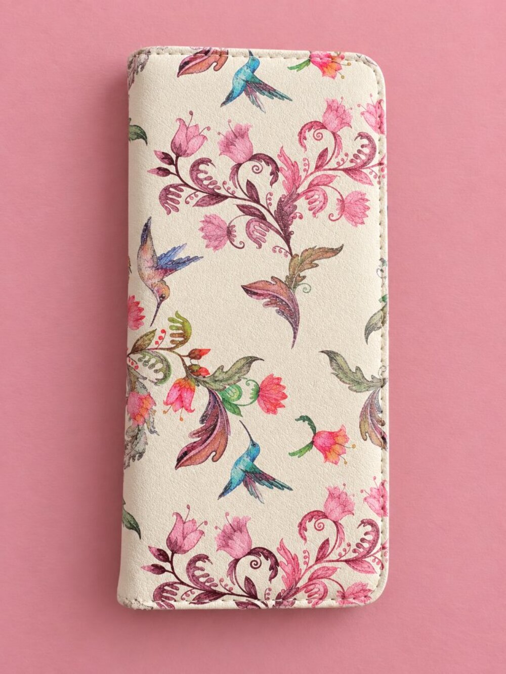 Hummingbird Floral Wallet đ¸đŚ